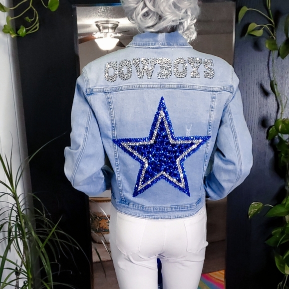 Denim jacket customized